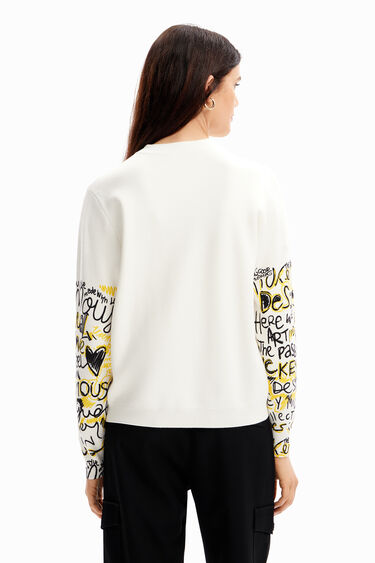Jersei brodat Mickey Mouse | Desigual