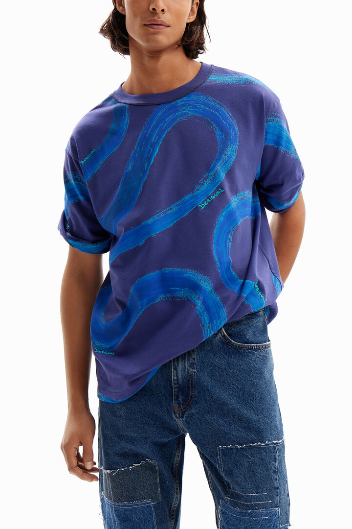 Paint effect t-shirt | Desigual