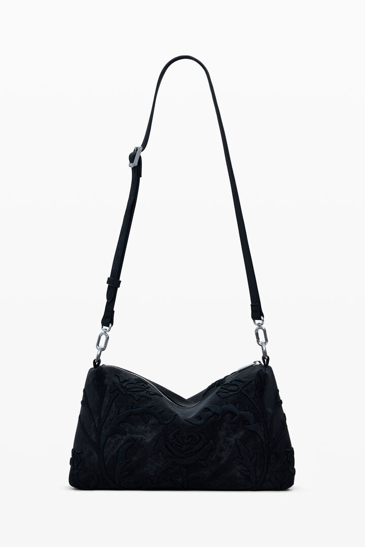 Mittelgroße Tasche mit 3D-Prägungen | Desigual