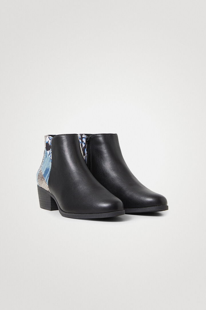 Ankle boots patch denim | Desigual