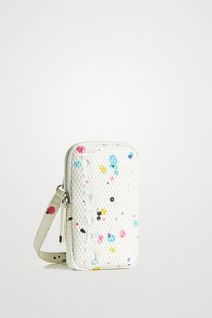 Small braided phone pouch | Desigual