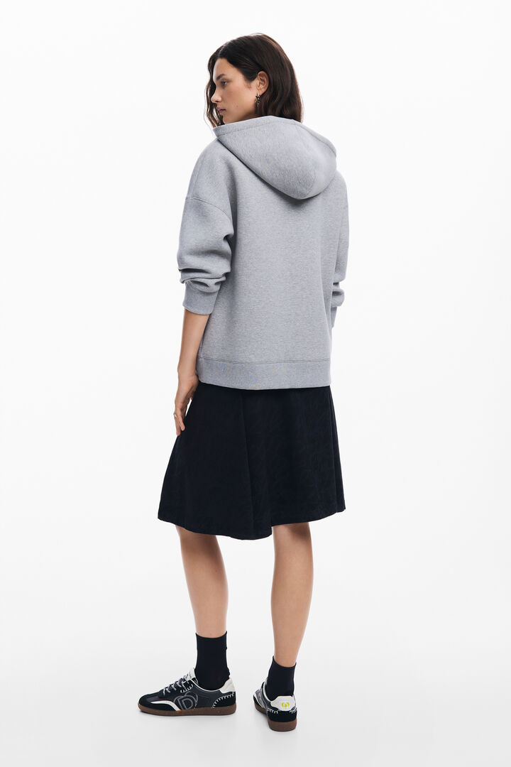 Printed zip-up sweatshirt M. Christian Lacroix | Desigual