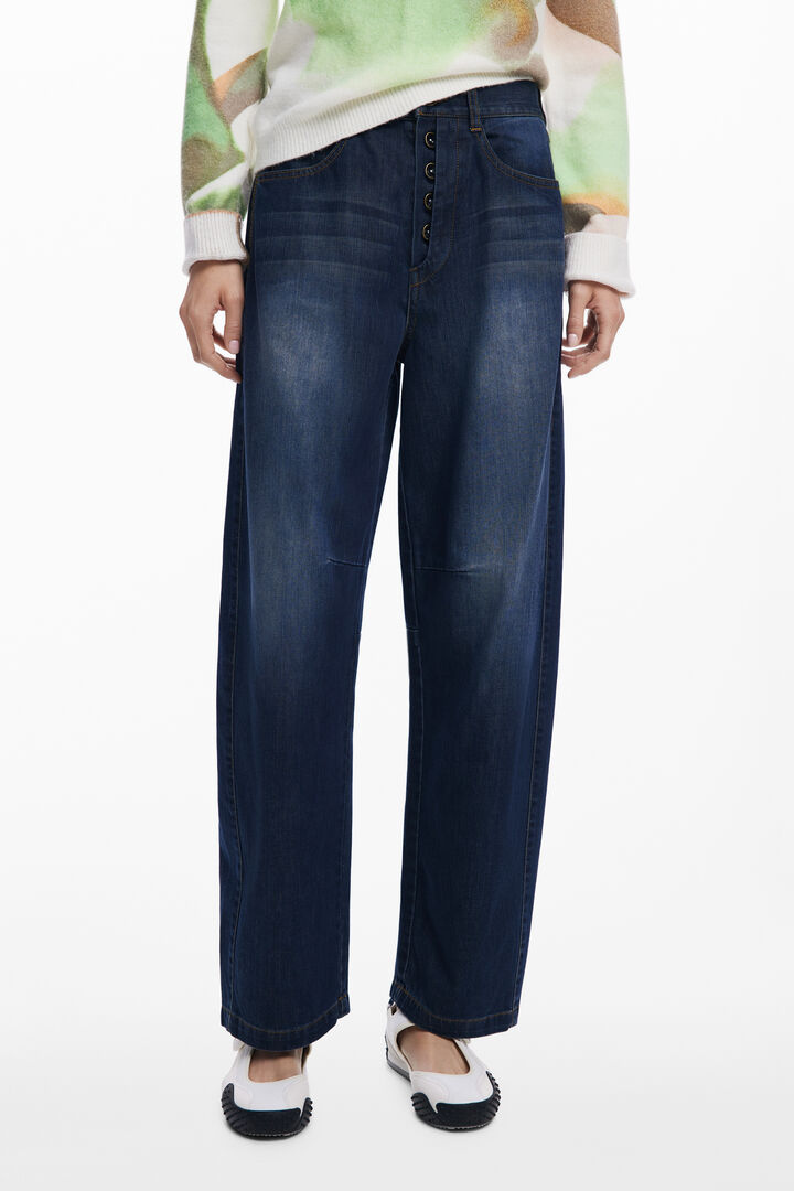 Dolge Balon kavbojke | Desigual