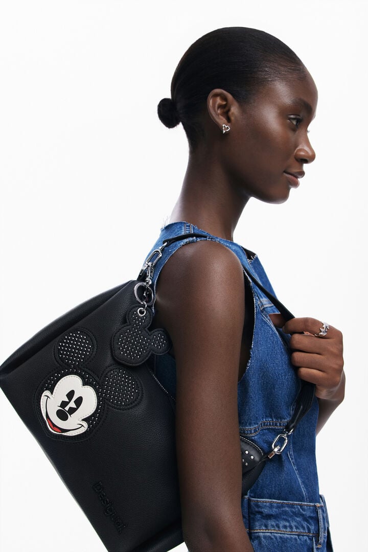 Bolso de mano Mickey y lunares | Desigual