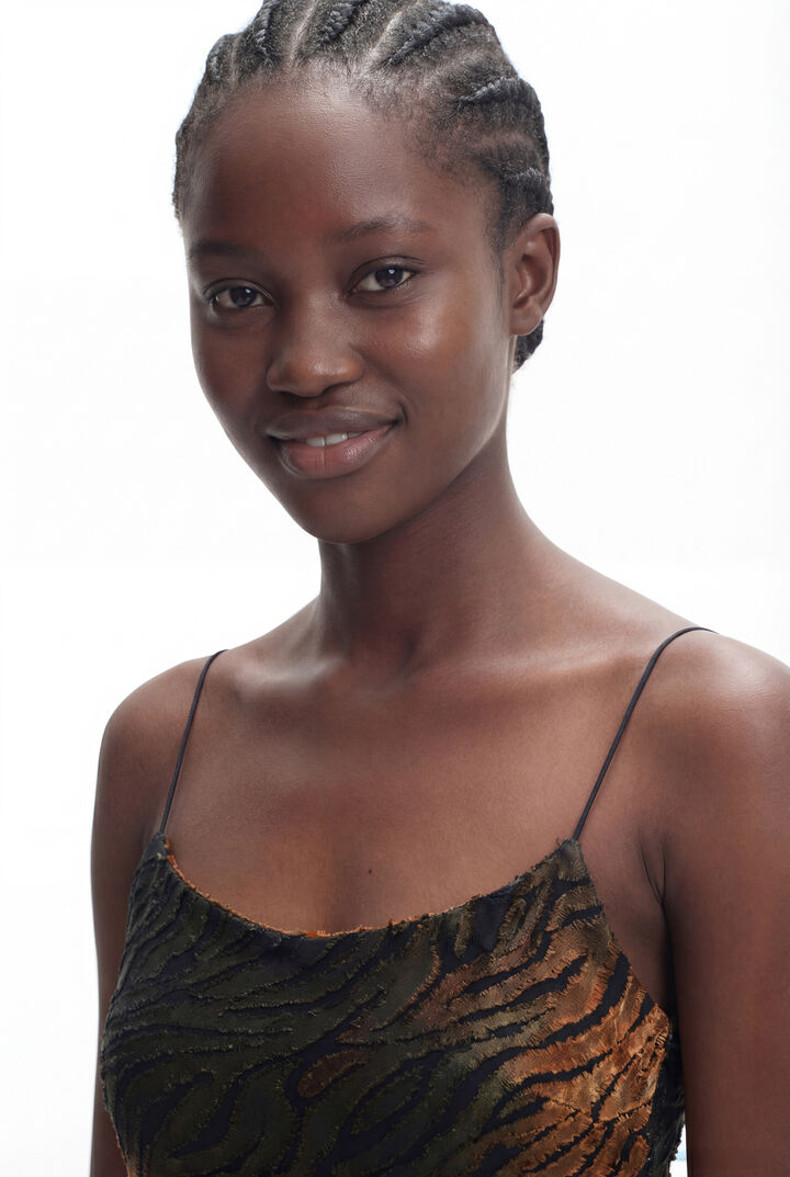 Vestido 2 en 1 animal print | Desigual