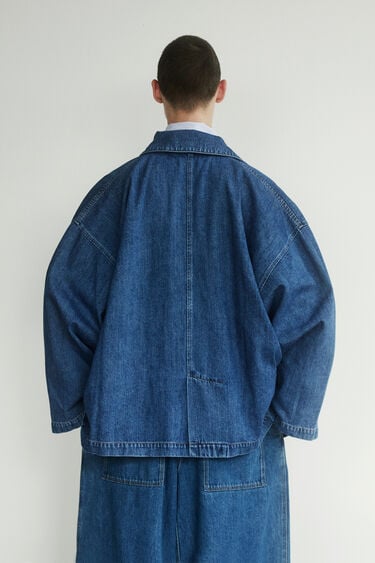 Hed Mayner oversize denim jacket | Desigual