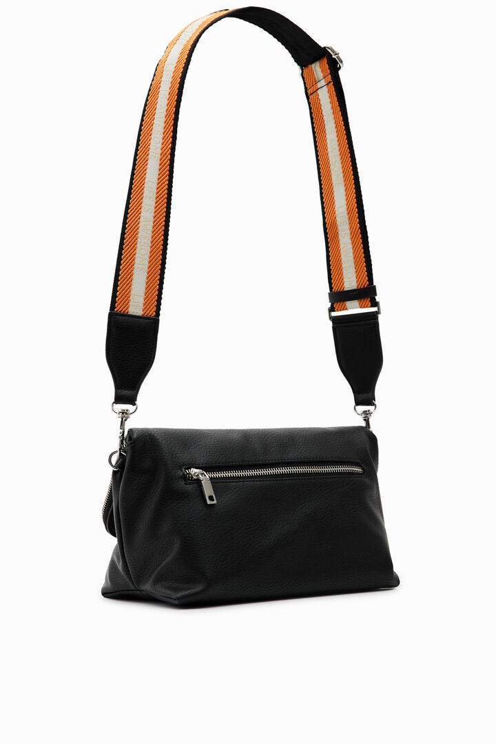Half-logo crossbody bag | Desigual