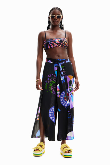 M. Christian Lacroix slit trousers