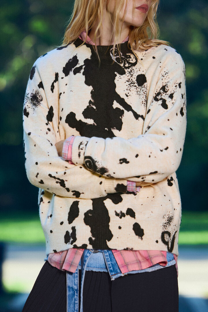 Pullover mit Animalprint