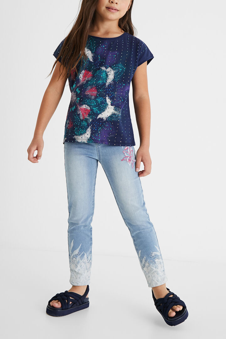 Cotton mini T-shirt beads | Desigual