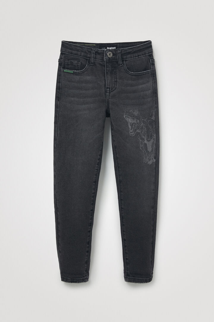 Pantalón vaquero bordado | Desigual