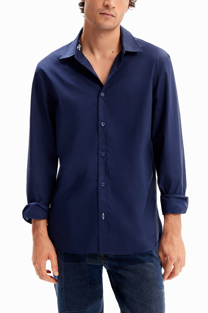 Basic shirt with contrasting details | Desigual