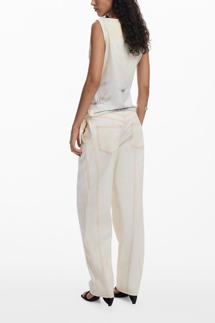 Dandelion tie T-shirt