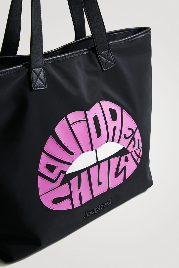 Large lip handbag | Desigual