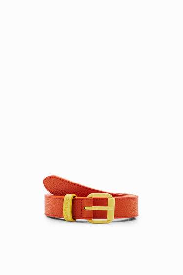 Contrasting buckle belt | Desigual