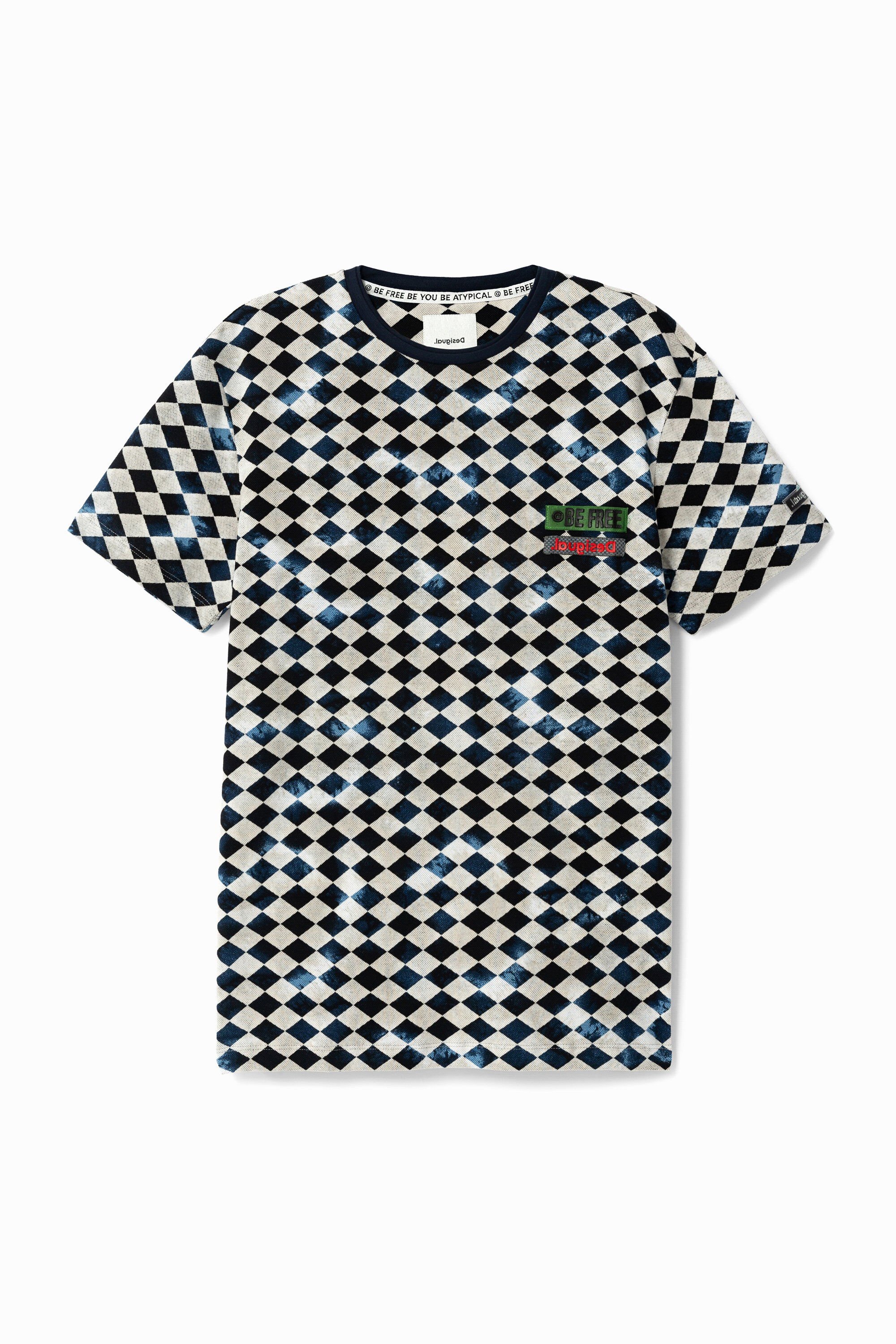 T-shirt diamonds 100% cotton