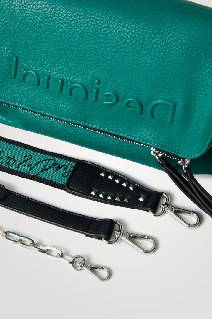 Bolso bandolera efecto piel | Desigual