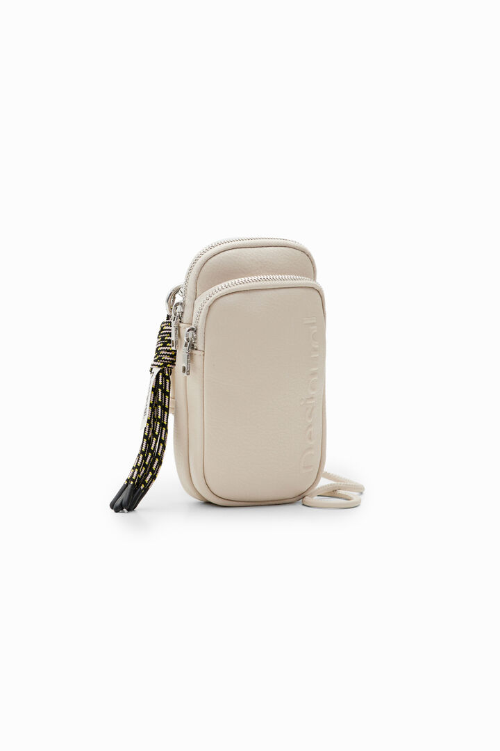 Leather-effect wallet smartphone pouch | Desigual