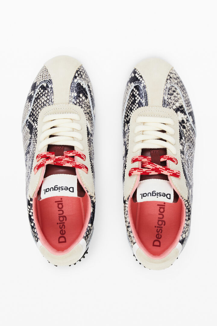 Baskets imprimé serpent | Desigual