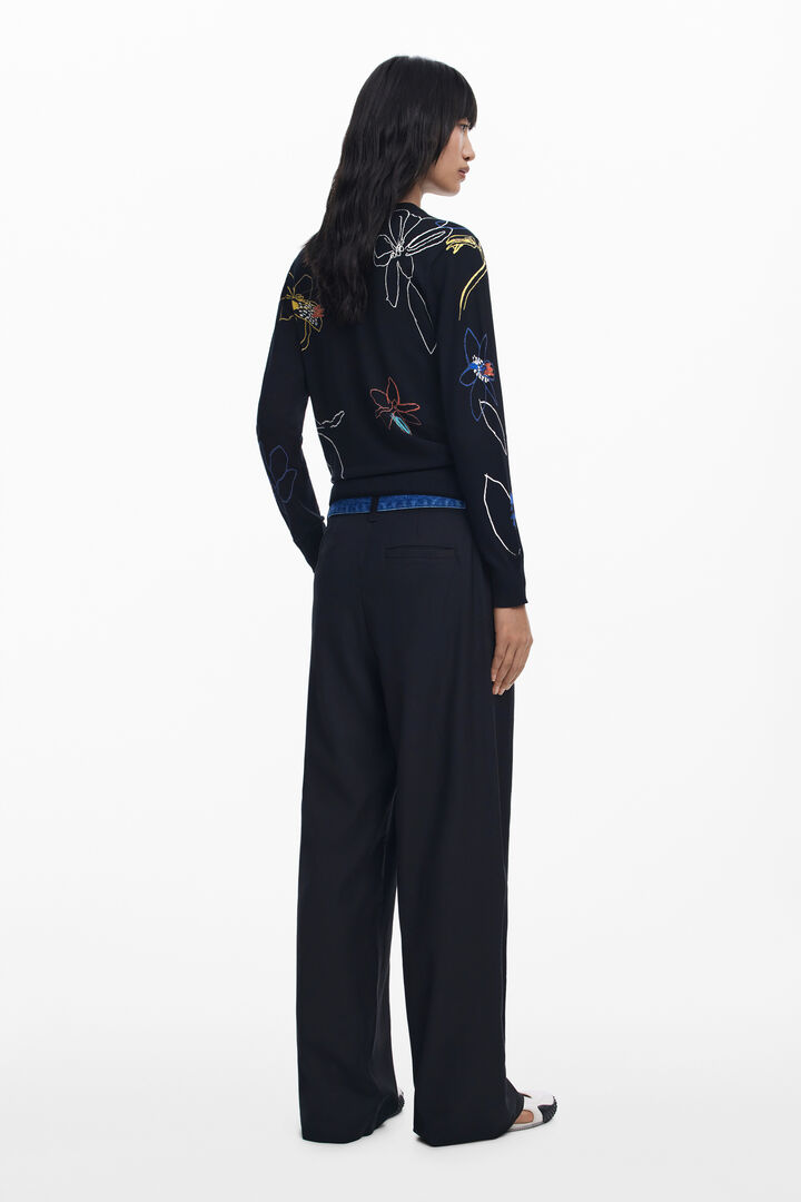 Kombinierte Tailor-Hose | Desigual