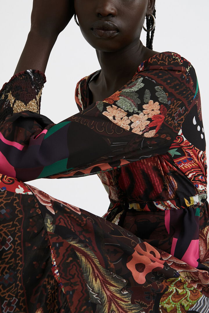 Vestido largo boho | Desigual