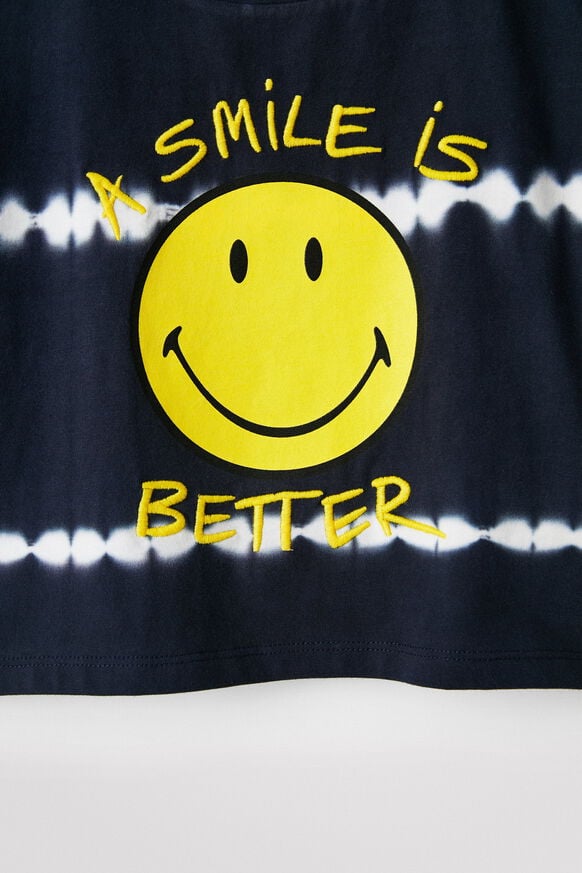 Gestreept T-shirt met Smiley® | Desigual