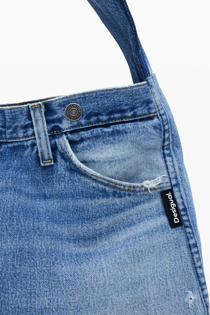 Borsa grande in denim | Desigual