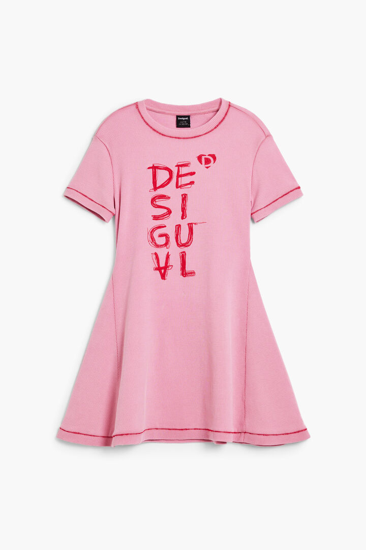 Short logo dress