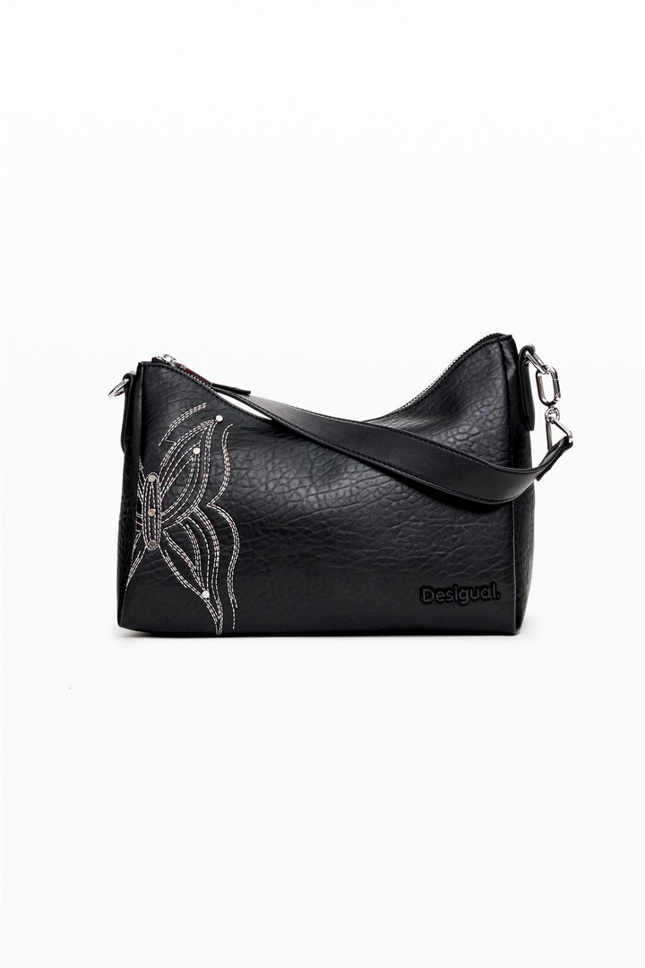 Bolso M grabado mariposa