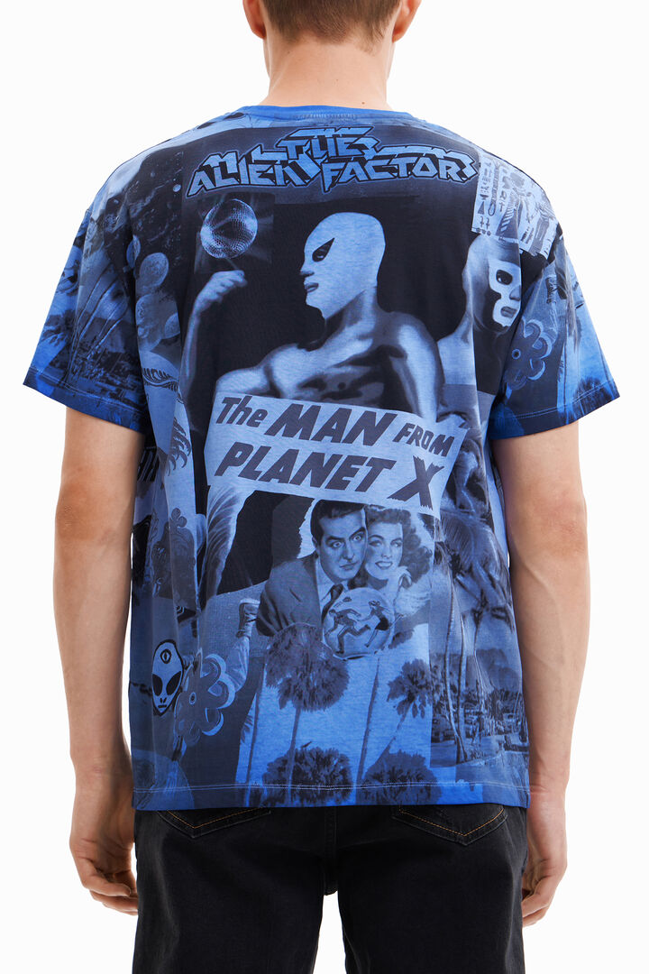 T-shirt collage aliens | Desigual