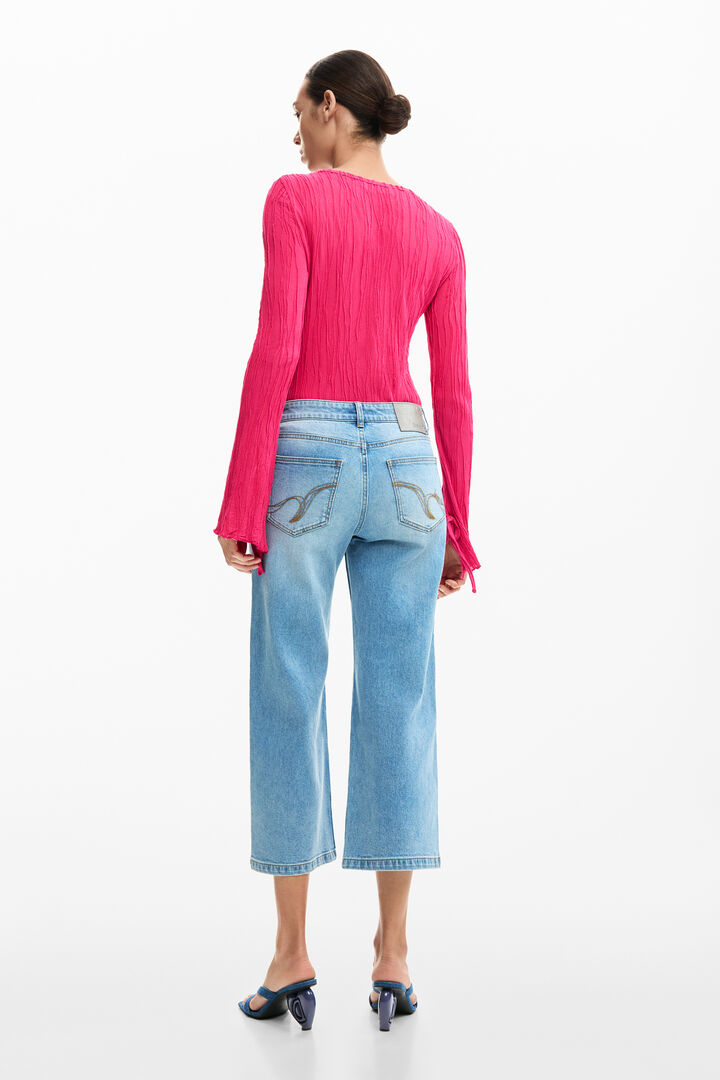 Patch-Crochet-Jeans | Desigual