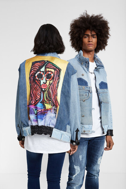 Iconic jacket “Expressionist girl”