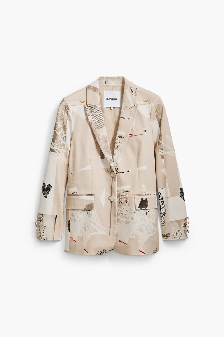 Jacket designed by Mr. Christian Lacroix