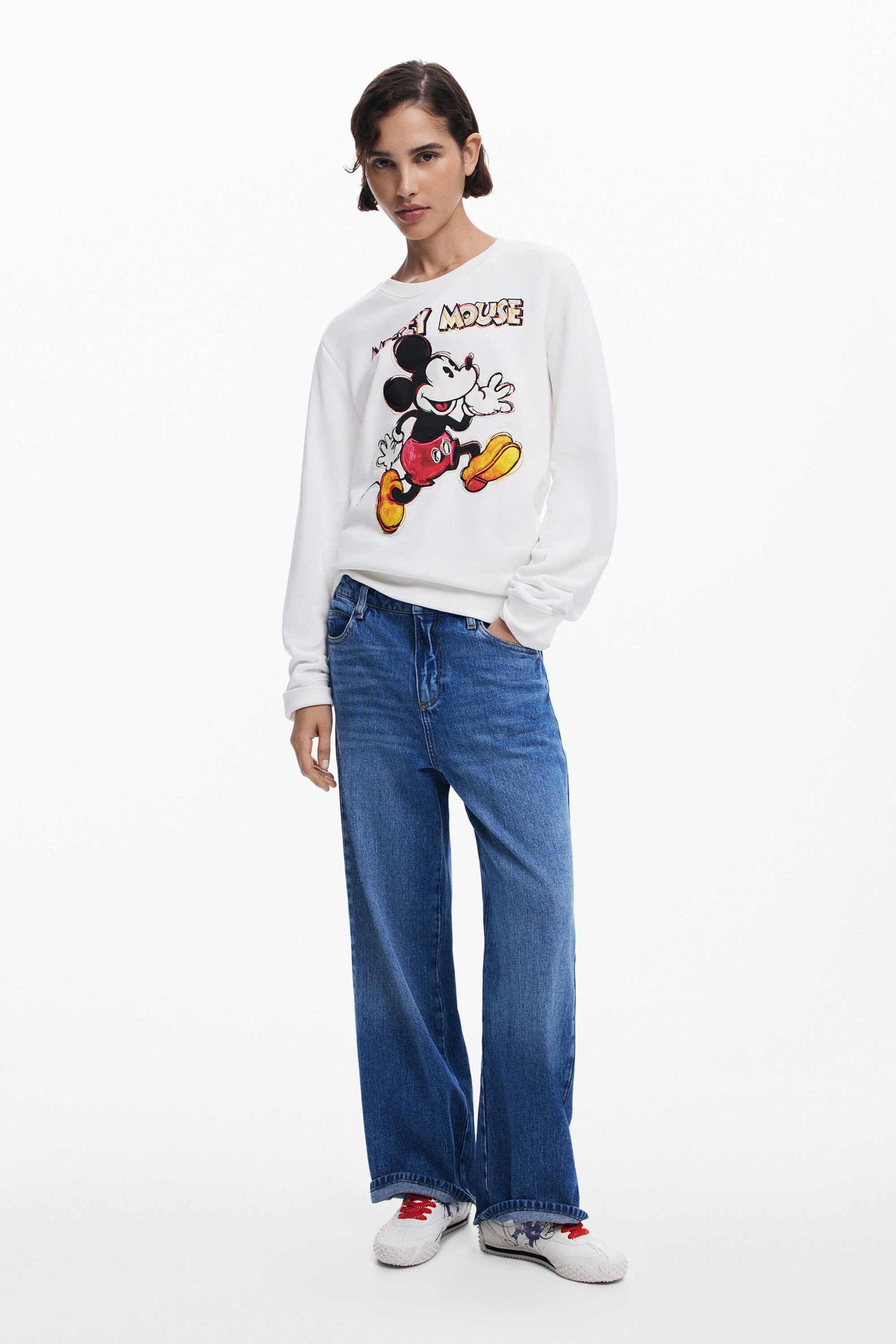 Mickey Mouse™ sweatshirt Women's I Desigual.com Mickey Mouse™ sweatshirt Women's I Desigual.com