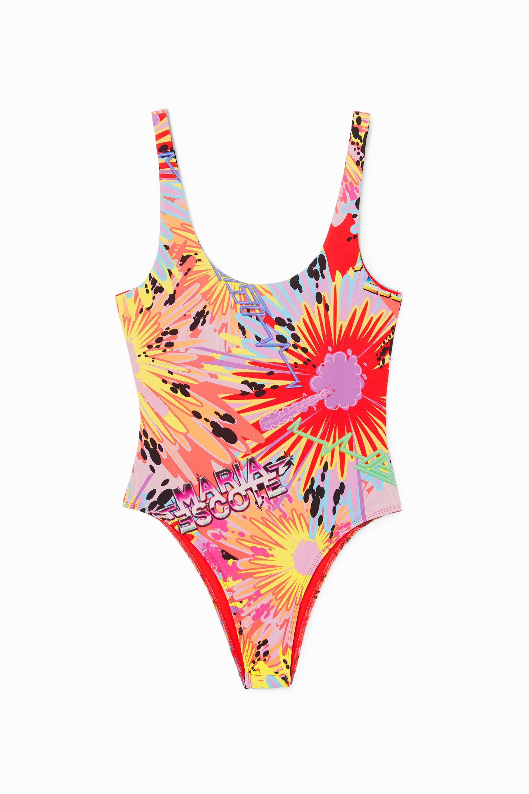 Bodysuit colour print