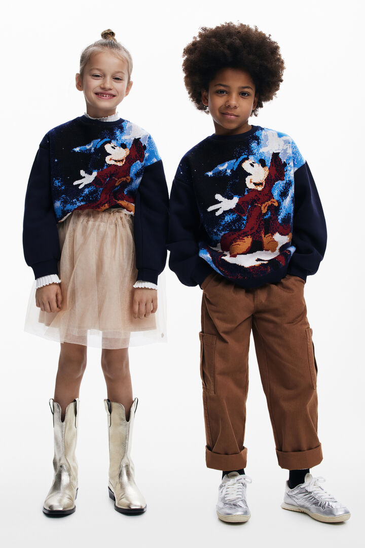 Mickey™ Fantasía jacquard pulover