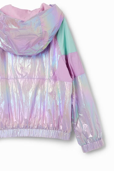 Casaco patchwork iridescente | Desigual