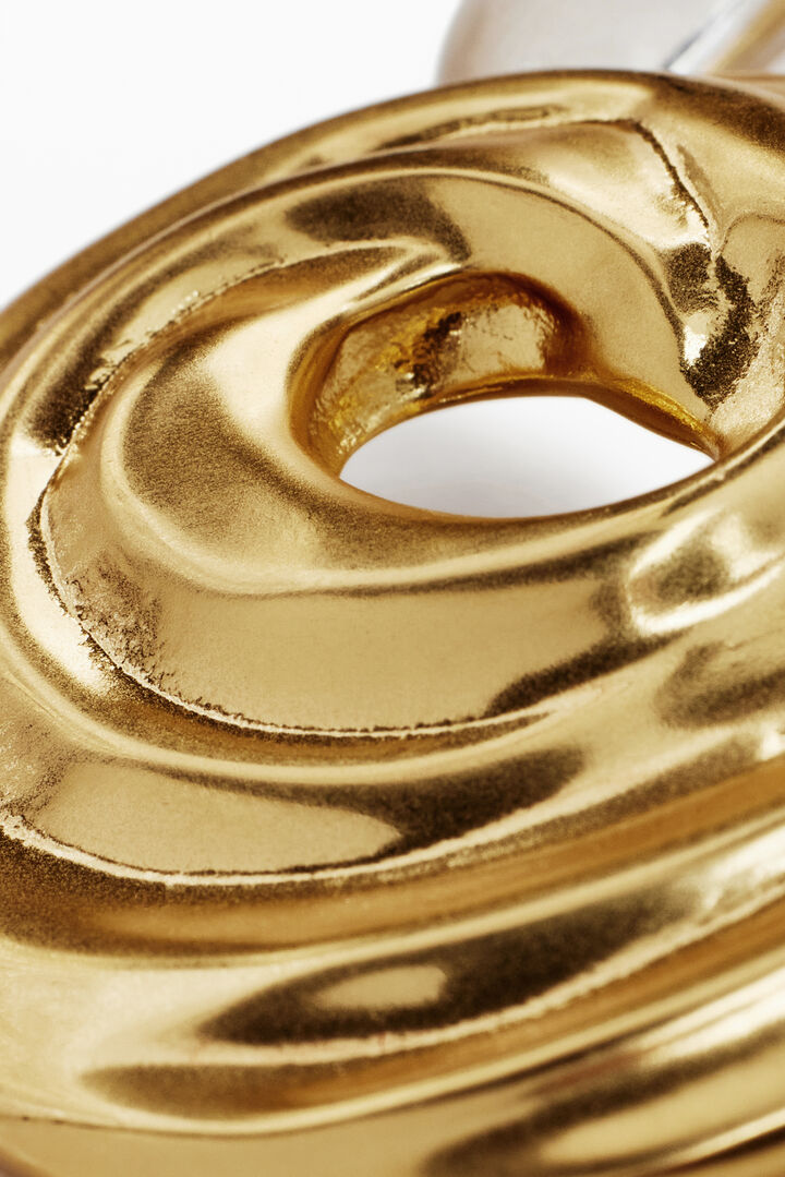 Zalio gold-plated spiral necklace | Desigual