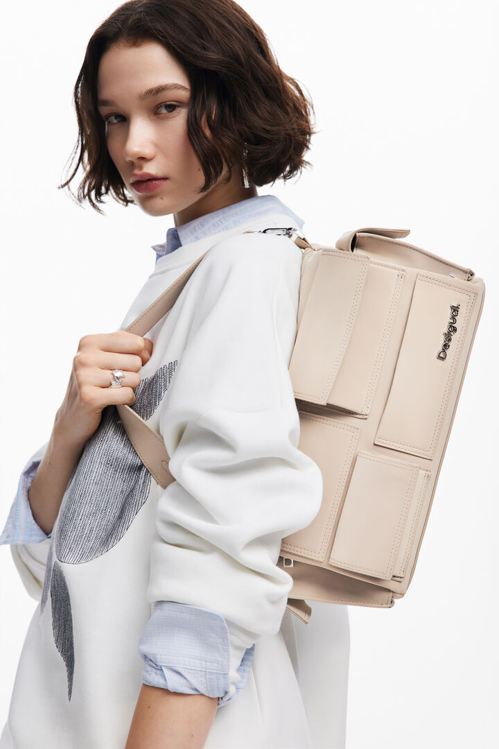 Bolso baguette multibolsillo | Desigual