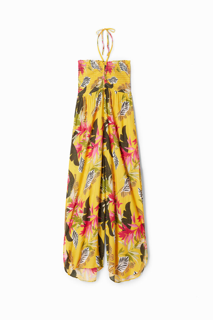 Mono largo halter tropical | Desigual