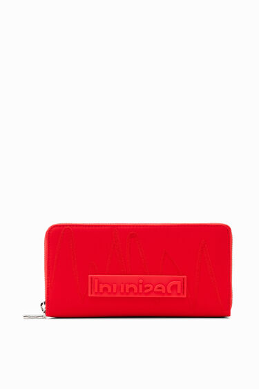Cartera gran brodada | Desigual