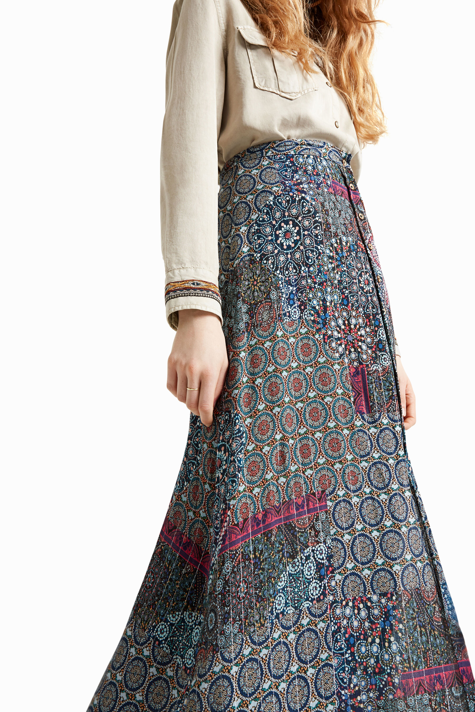 Desigual jupe longue online