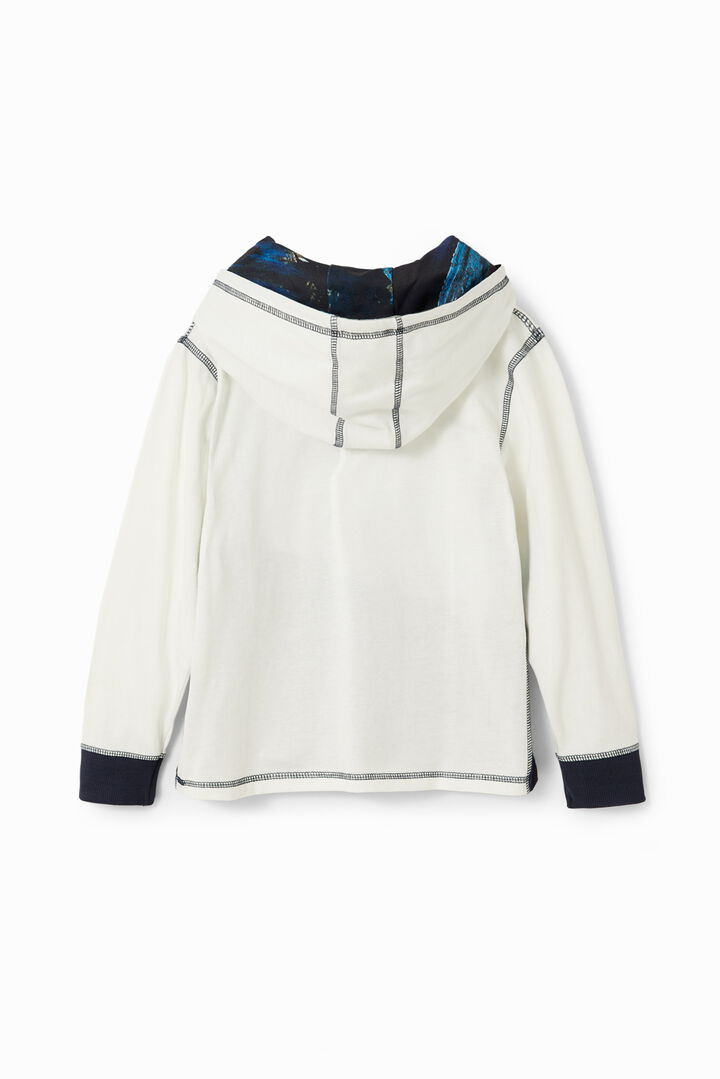 Samarreta caputxa patch | Desigual