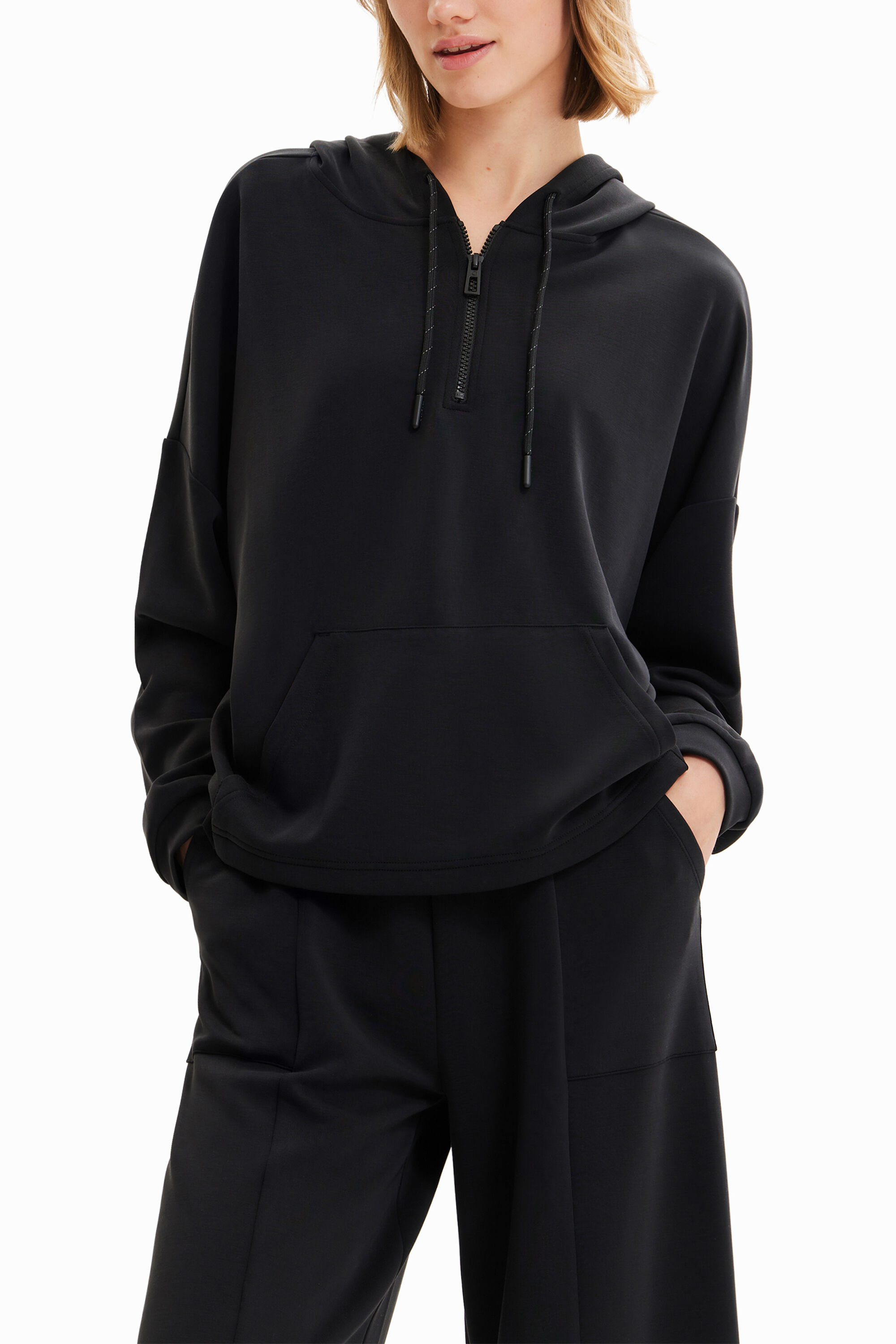 Oversize soft touch hoodie