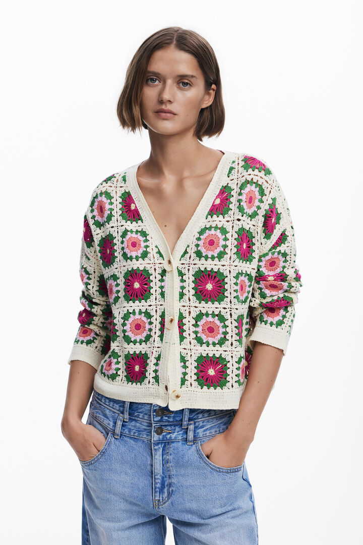 Knit cardigan