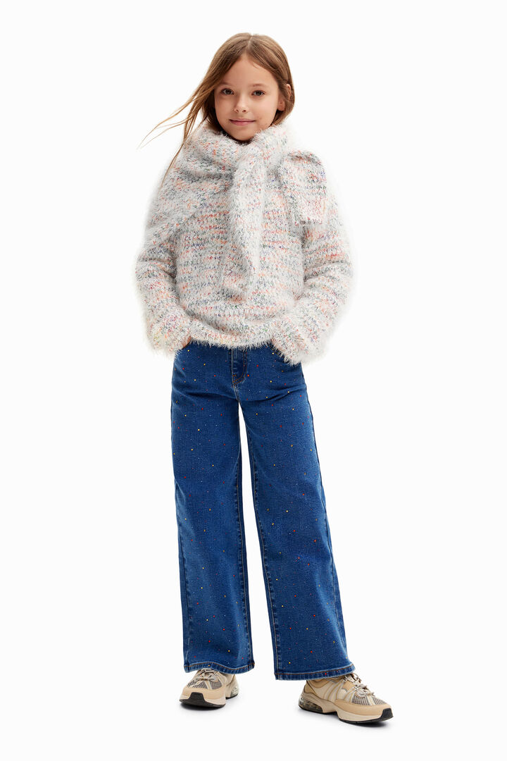 Marled sweater