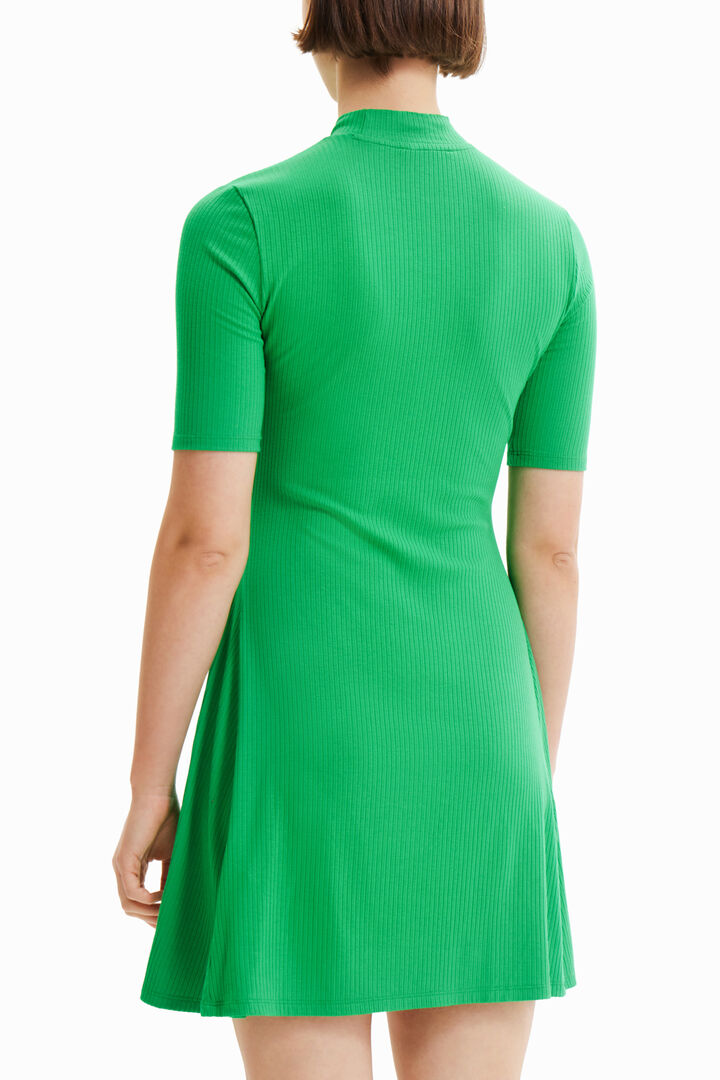 Vestido corto skater flor | Desigual