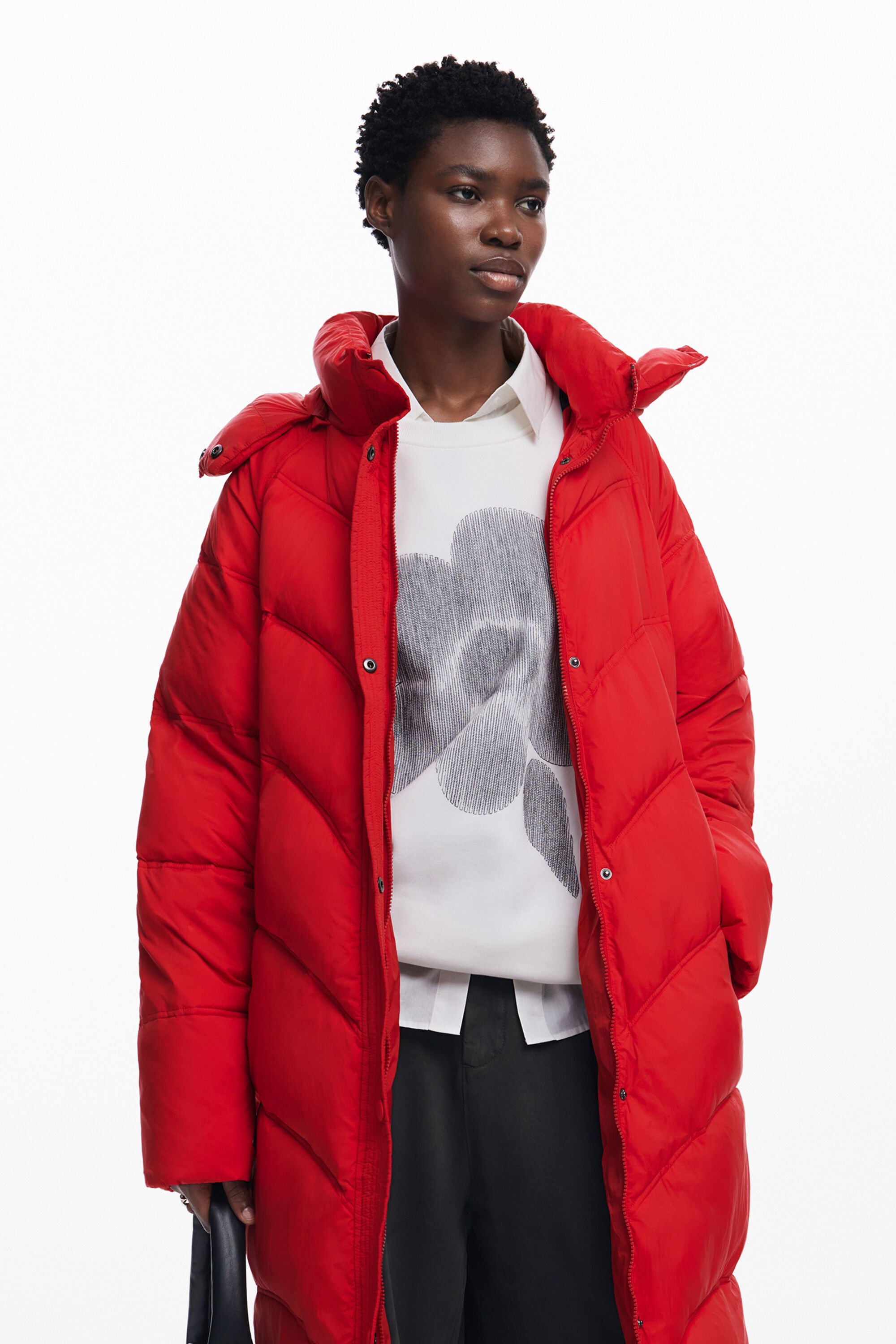 Long manteau on sale