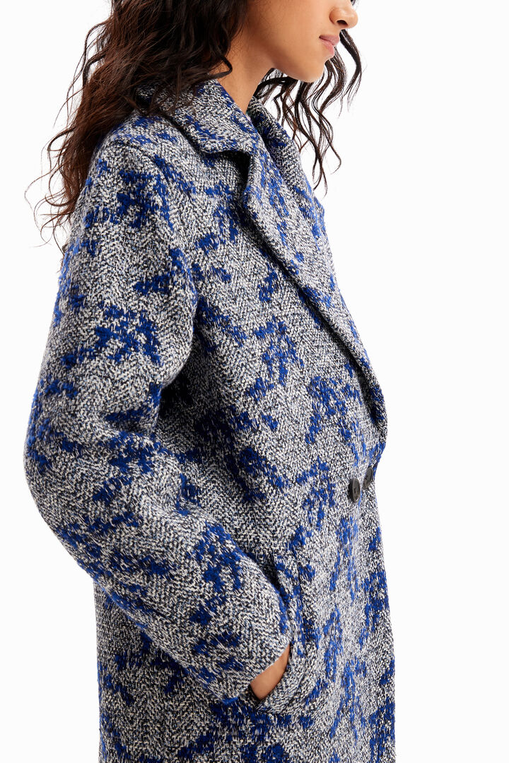 Abrigo cruzado espiga | Desigual