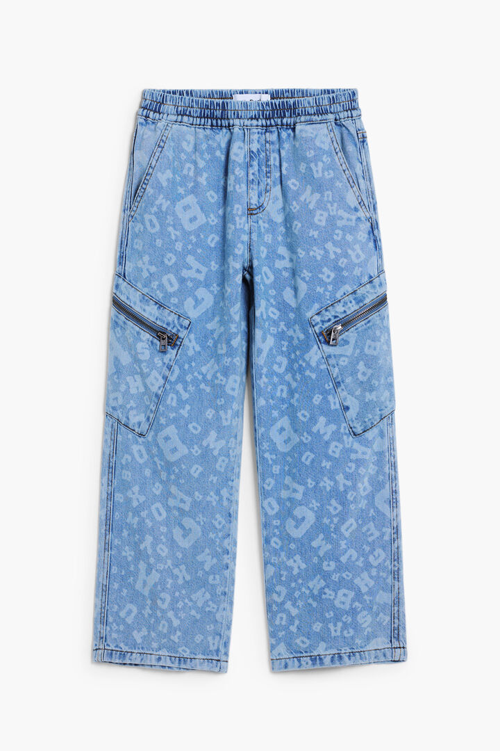 Jean Baggy imprimé | Desigual